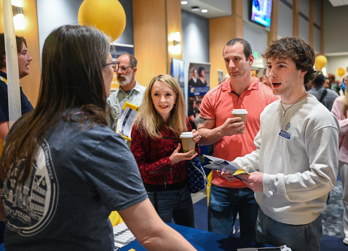 Blue and Gold Preview Day, Saturday, Mar. 23, 2024 in Tennessee room in the University Center.