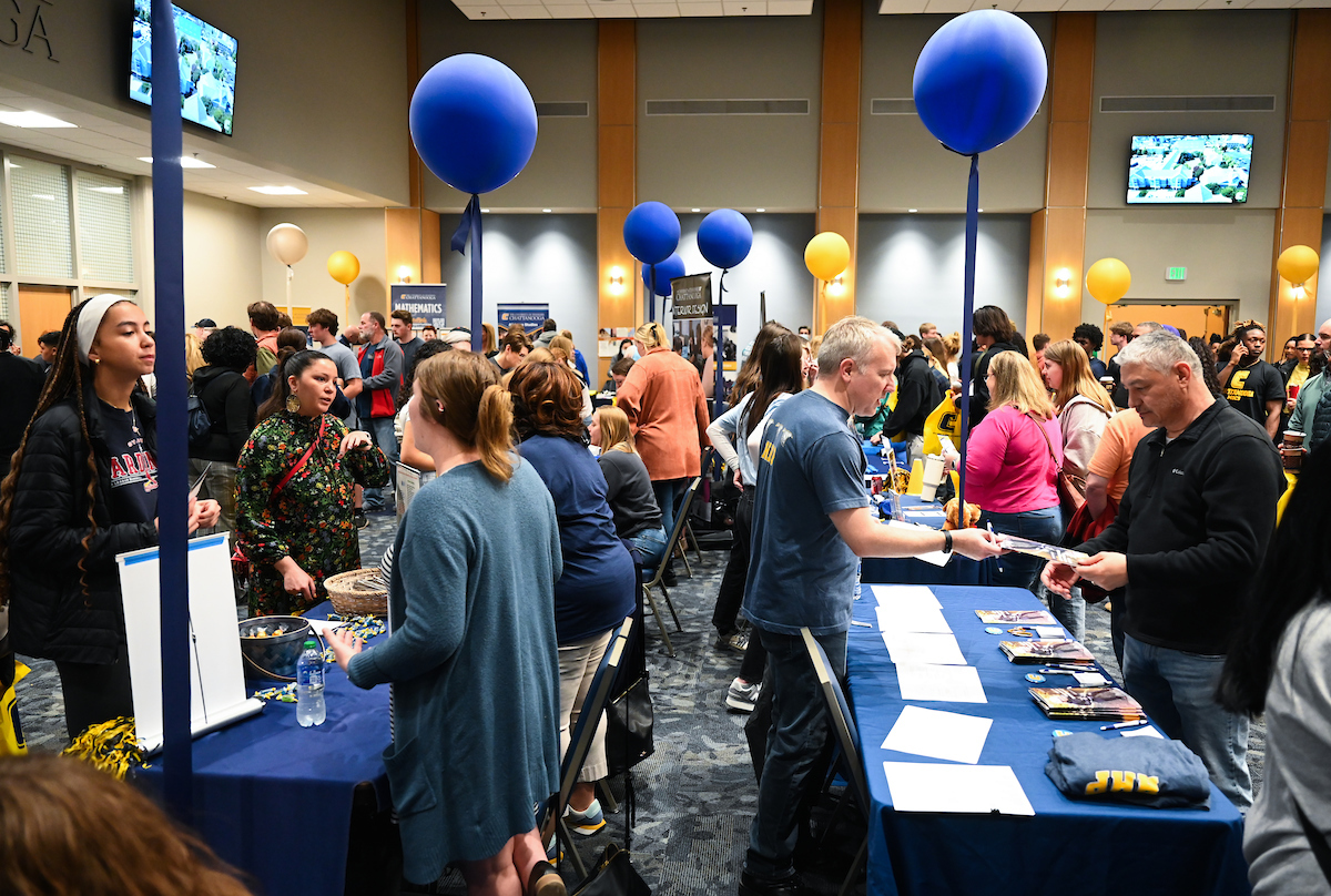 Blue and Gold Preview Day, Saturday, Mar. 23, 2024 in Tennessee room in the University Center.