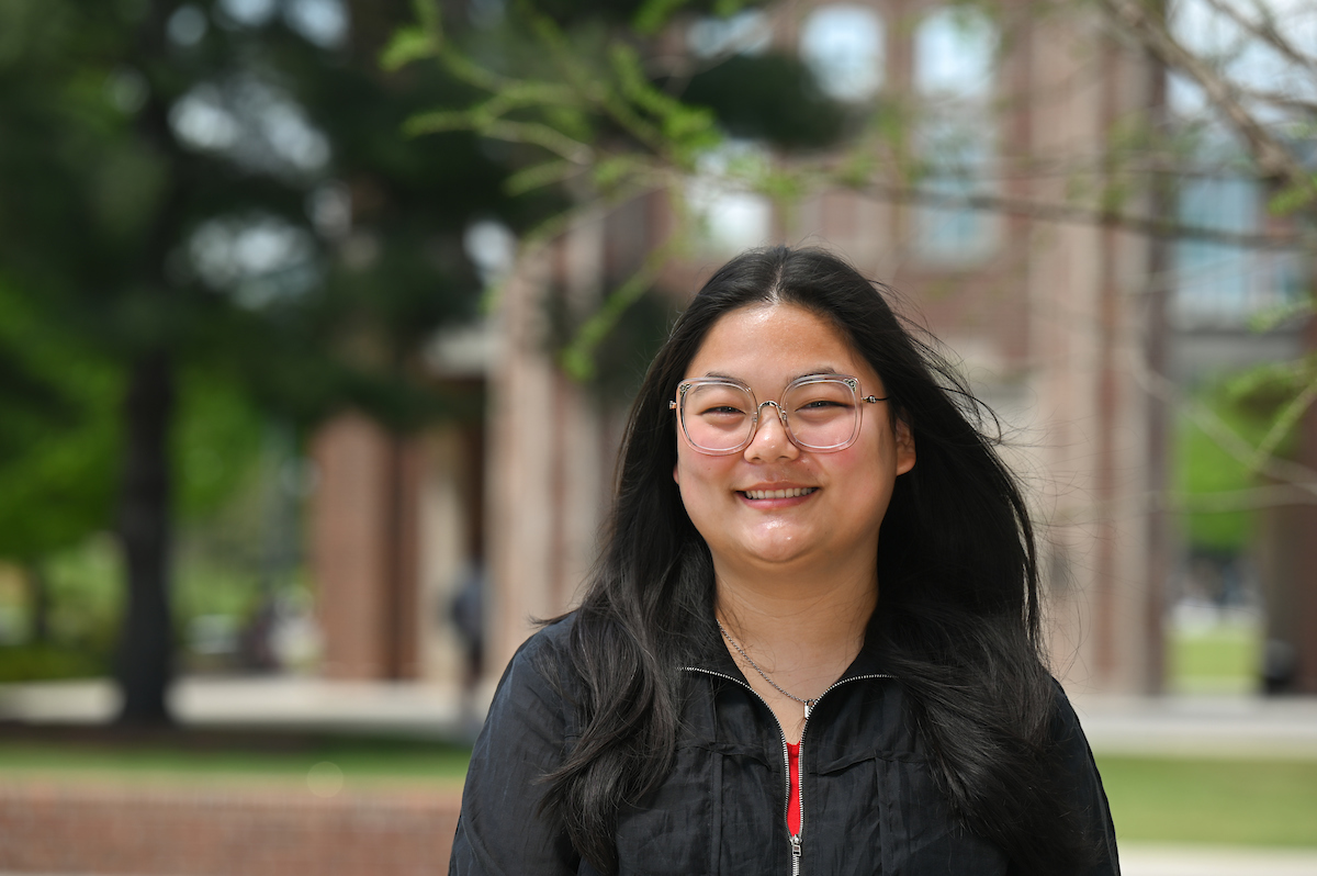 Emma Sprayberry, who will be graduating from UTC in May, has been awarded a Fulbright Scholarship to Taiwan for the 2024-2025 academic year. Photo by Angela Foster.