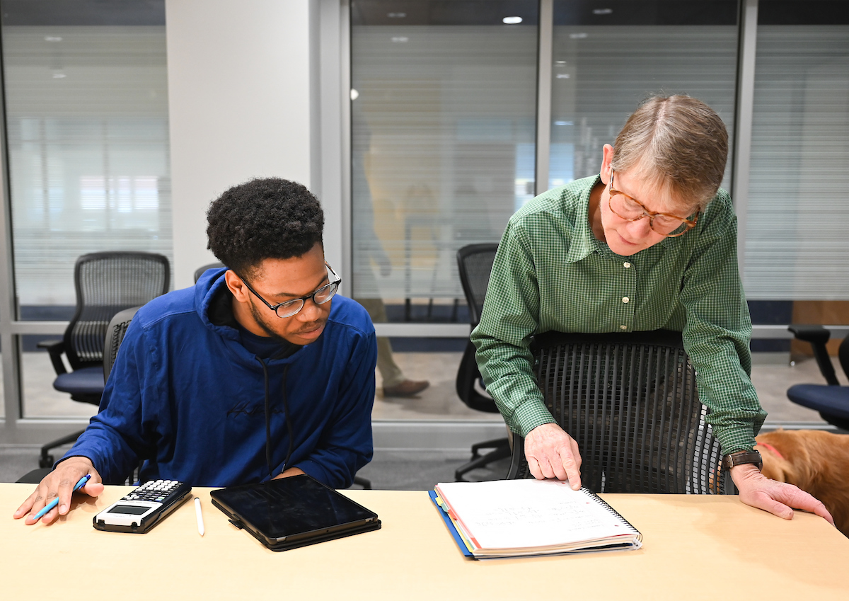“I love the atmosphere on this campus," Meg Kiessling said, "and I am grateful for the opportunity to help young adults attain their dreams."