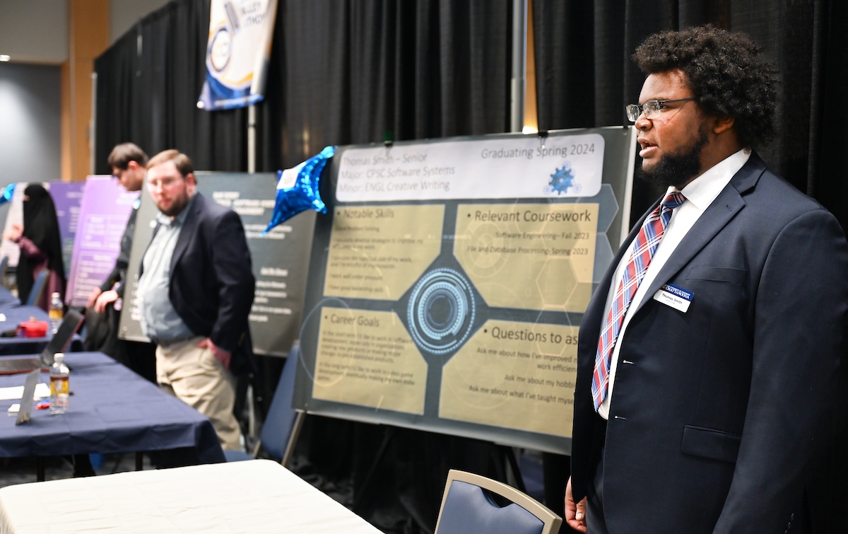 Reverse Career Fair, Thursday, April 4, 2024 in the Tennessee Room.