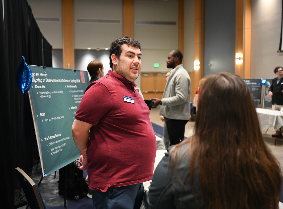 Reverse Career Fair, Thursday, April 4, 2024 in the Tennessee Room.