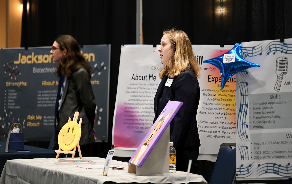 Reverse Career Fair, Thursday, April 4, 2024 in the Tennessee Room.