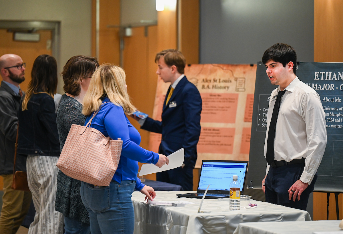 Reverse Career Fair, Thursday, April 4, 2024 in the Tennessee Room.