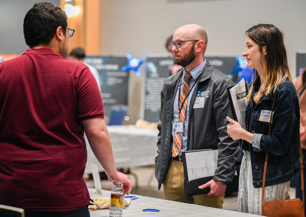 Reverse Career Fair, Thursday, April 4, 2024 in the Tennessee Room.