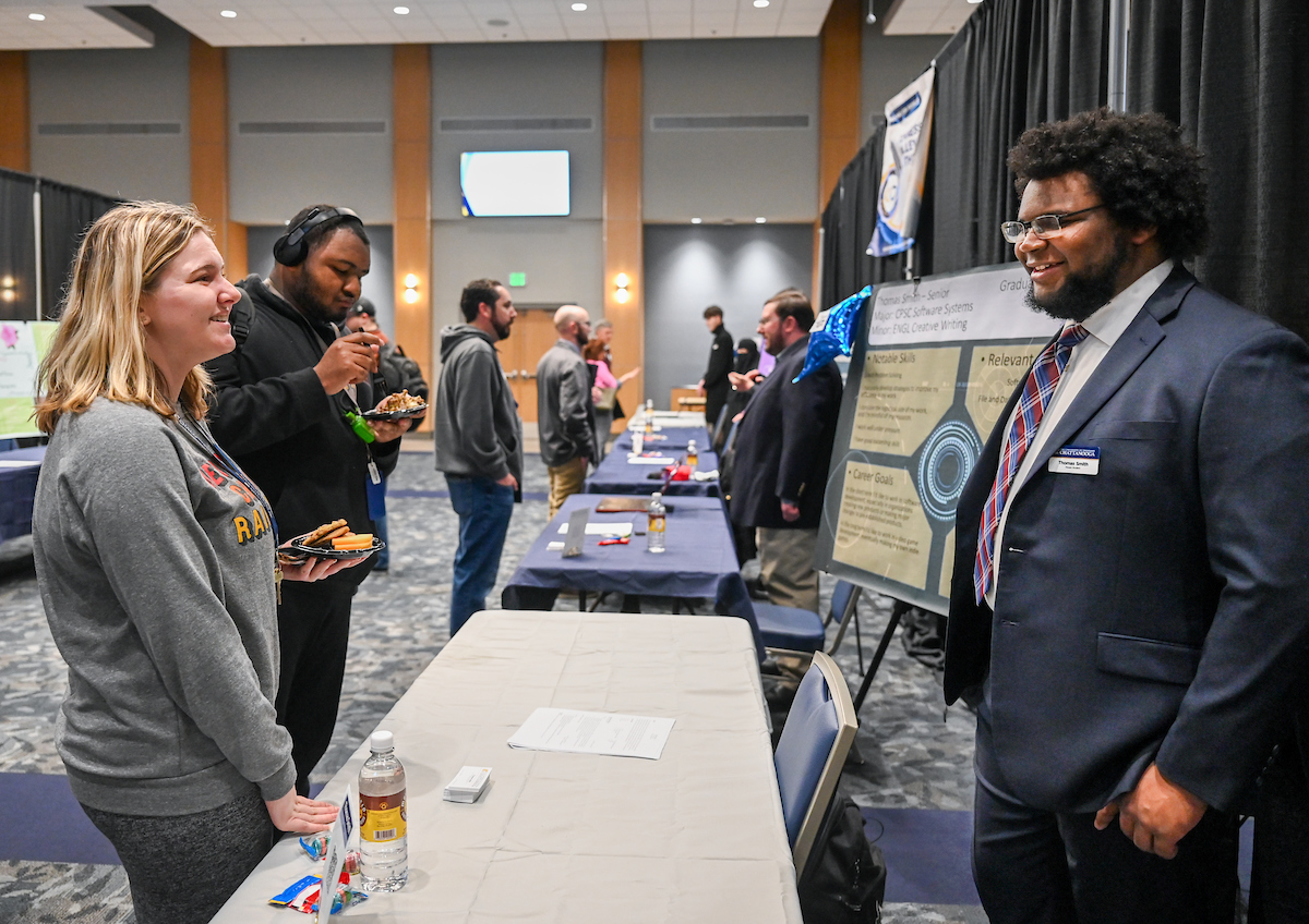 Reverse Career Fair, Thursday, April 4, 2024 in the Tennessee Room.