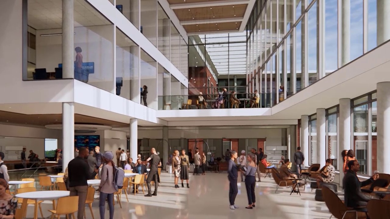 Artist rendering courtesy of DH&W and Perkins&Will Architects