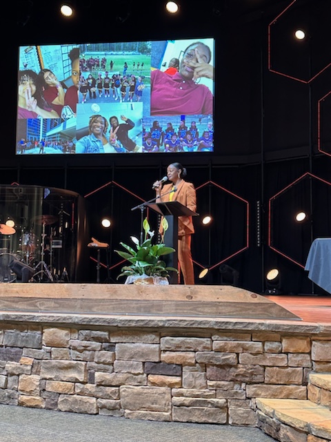 Rosite Delgado and Susan Gutshall presented at Tyner