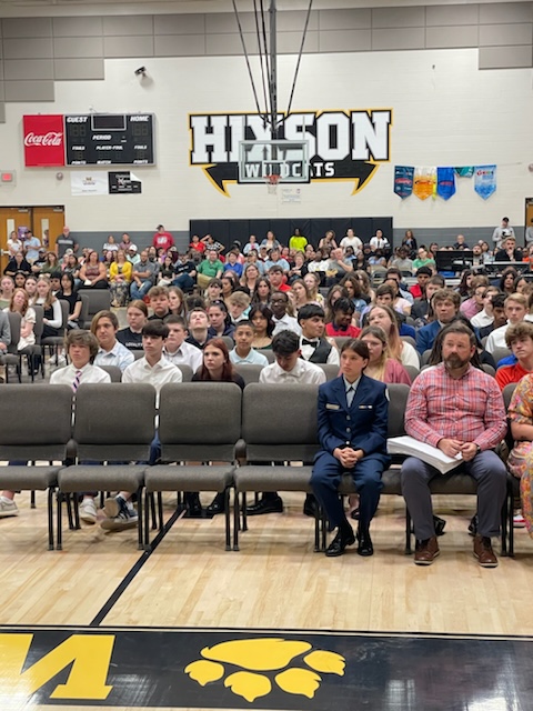 Lauren Ingraham and Rebecca Shortridge participated in the Hixson Middle School event
