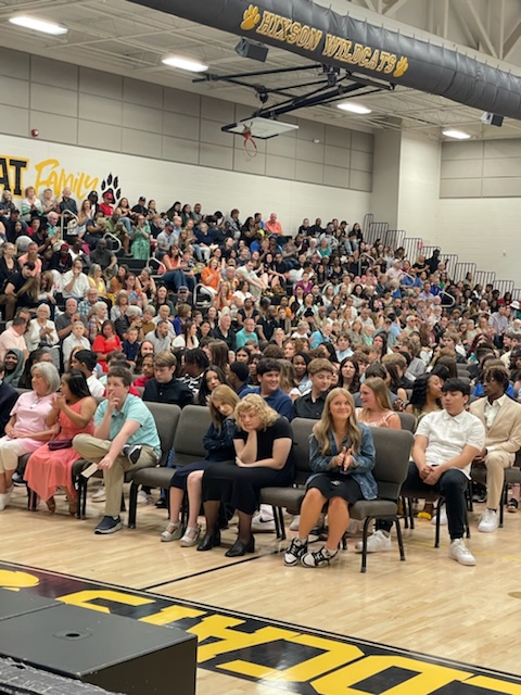 Lauren Ingraham and Rebecca Shortridge participated in the Hixson Middle School event