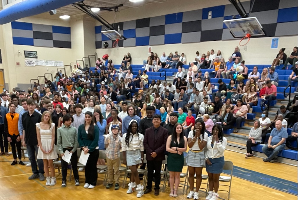 Rebecca Shortridge presented at Red Bank Middle