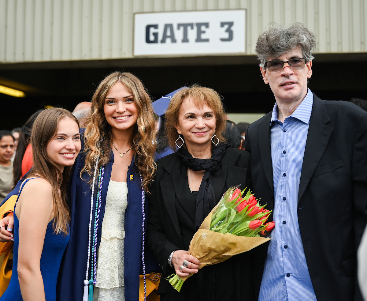 Students participate in the first of two undergraduate school commencement ceremonies, Saturday, May 4, 2024 in McKenzie Arena at the University of Tennessee at Chattanooga.