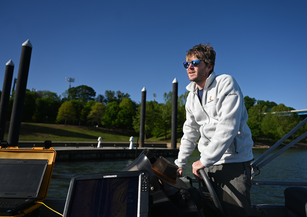 Dr. Morgan Smith has been a member of the UTC faculty since 2019. Photo by Angela Foster.