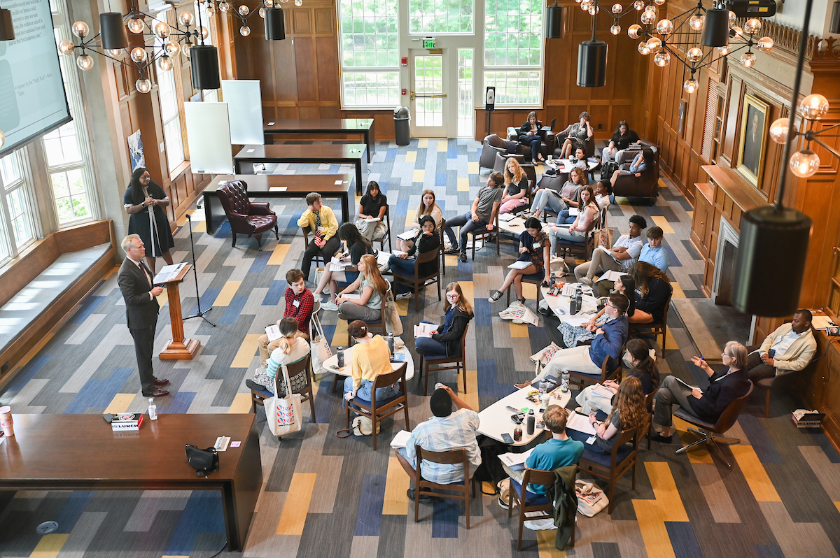 "The Supreme Court and My Hometown" experience in the Guerry Center on the UTC campus.