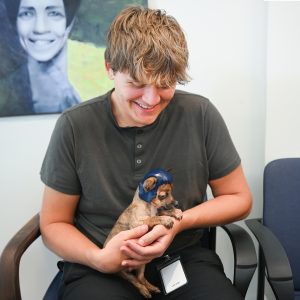 Connor Mackey and Niblet