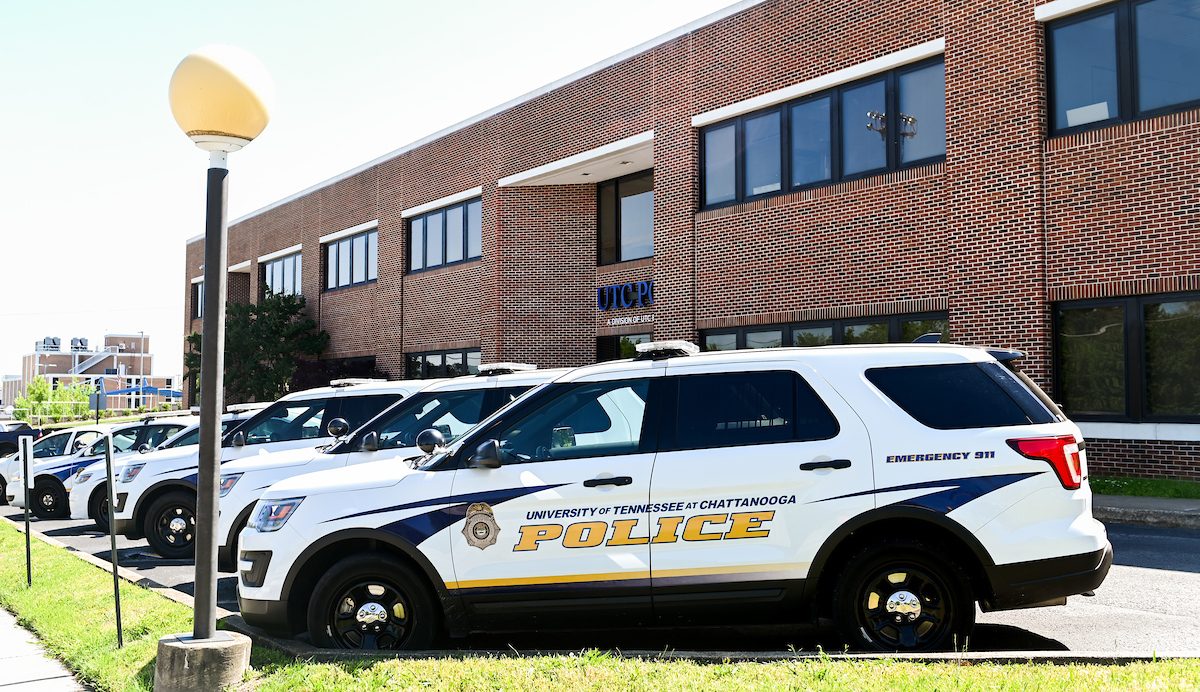 The UTC Police Department is located at 400 Palmetto St., across the street from the Challenger STEM Learning Center. Photo by Angela Foster.