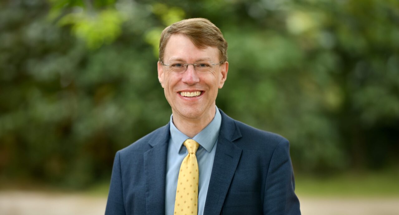 Dr. Matt Matthews recently marked his 20th year on the UTC campus, having joined the the University faculty in 2004 as an assistant professor of mathematics. Photo by Angela Foster.