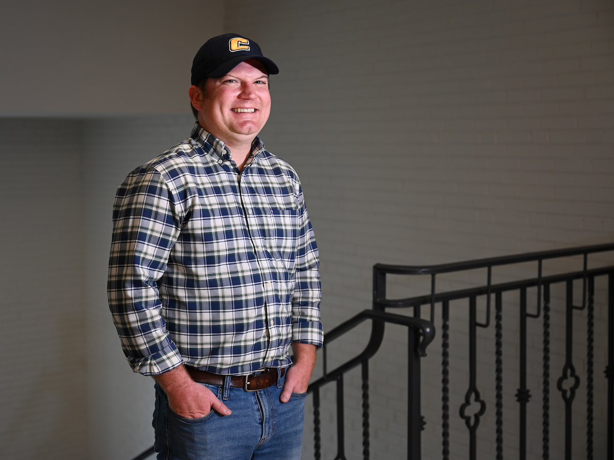 Chattanooga native Ryan Russell is an associate lecturer of marketing and entrepreneurship in the Gary W. Rollins College of Business. Photo by Angela Foster.