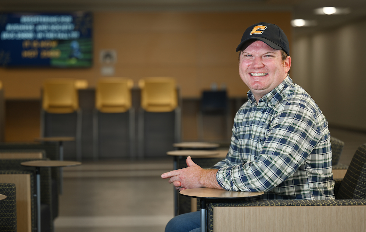 Ryan Russell has been a member of the UTC faculty since 2015. Photo by Angela Foster.