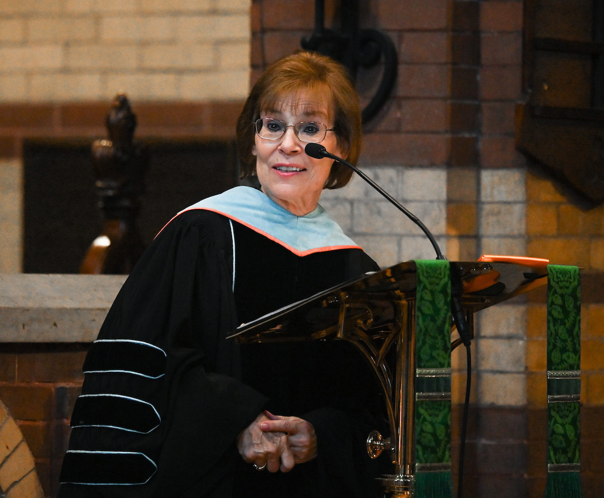 The first cohort of the Advanced BSN program attend their pinning ceremony Thursday, Aug. 8, 2024 at St. Paul’s Episcopal Church.