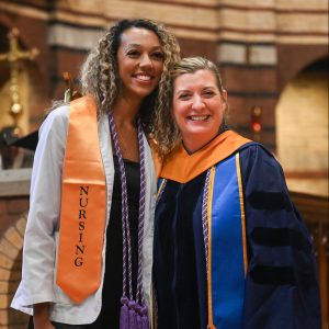 Sierra Davis, left, and Dr. Brooke Epperson