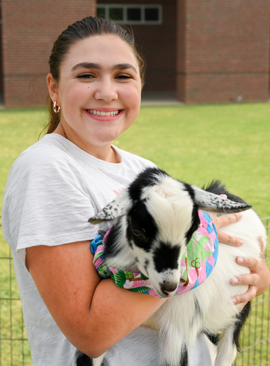 Goat Yoga Welcome Week event, Wednesday, Aug. 21, 2024