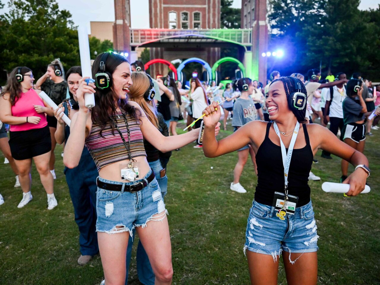 Dance like no one is watching in a sensory-friendly environment at Headphone Dance Party, the loudest dance party that can't be heard.