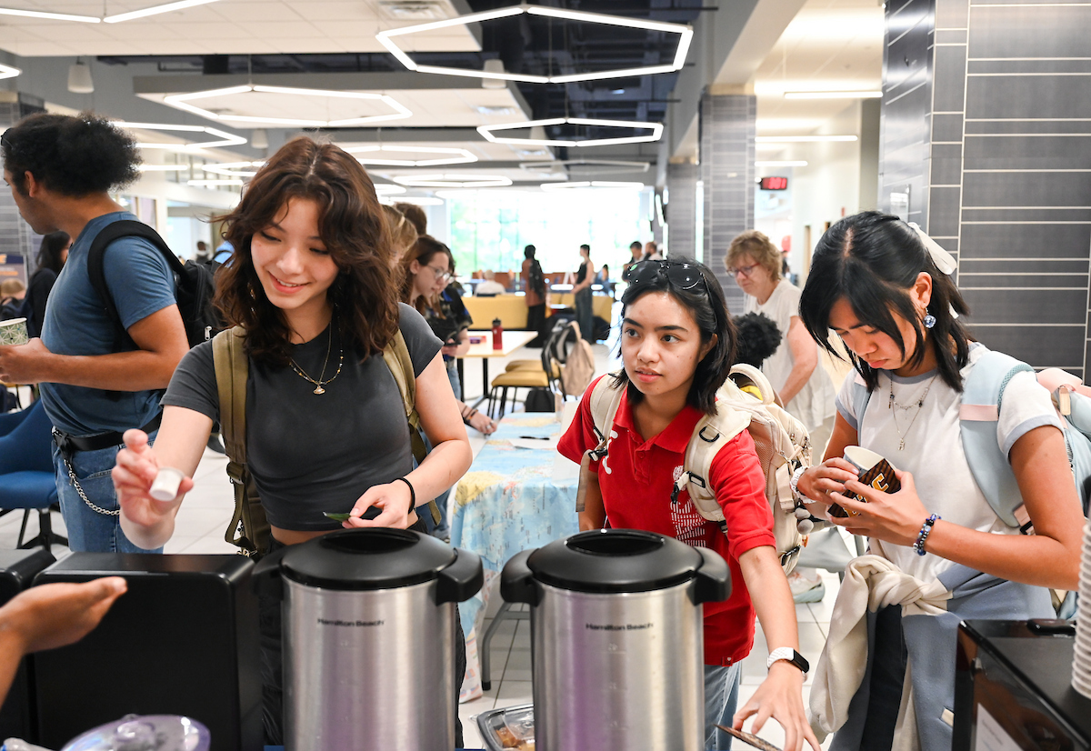 International Tea Time, Tuesday, Aug. 20, 2024 in Lupton Hall.