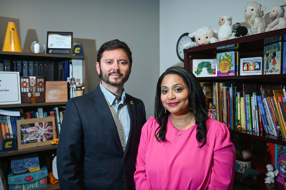 UTC professors Edwin and Krista Murillo are both first-generation college graduates and ambassadors for UTC's study abroad programs.