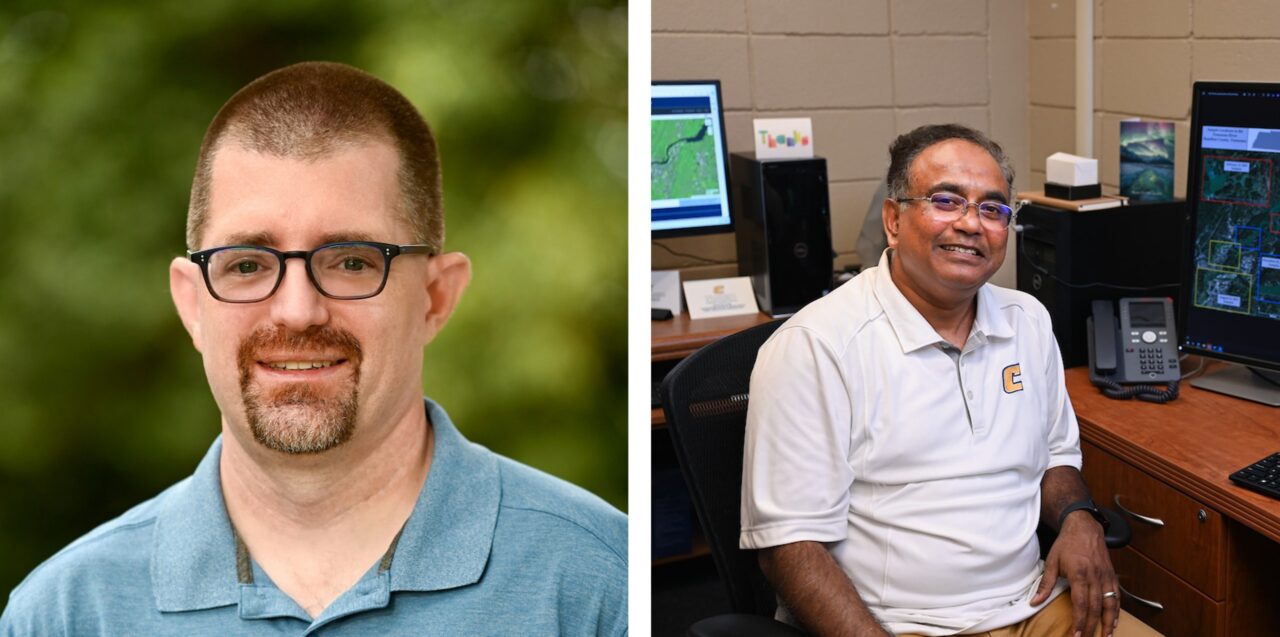 Dr. Loren Hayes, left, and Dr. Azad Hossain