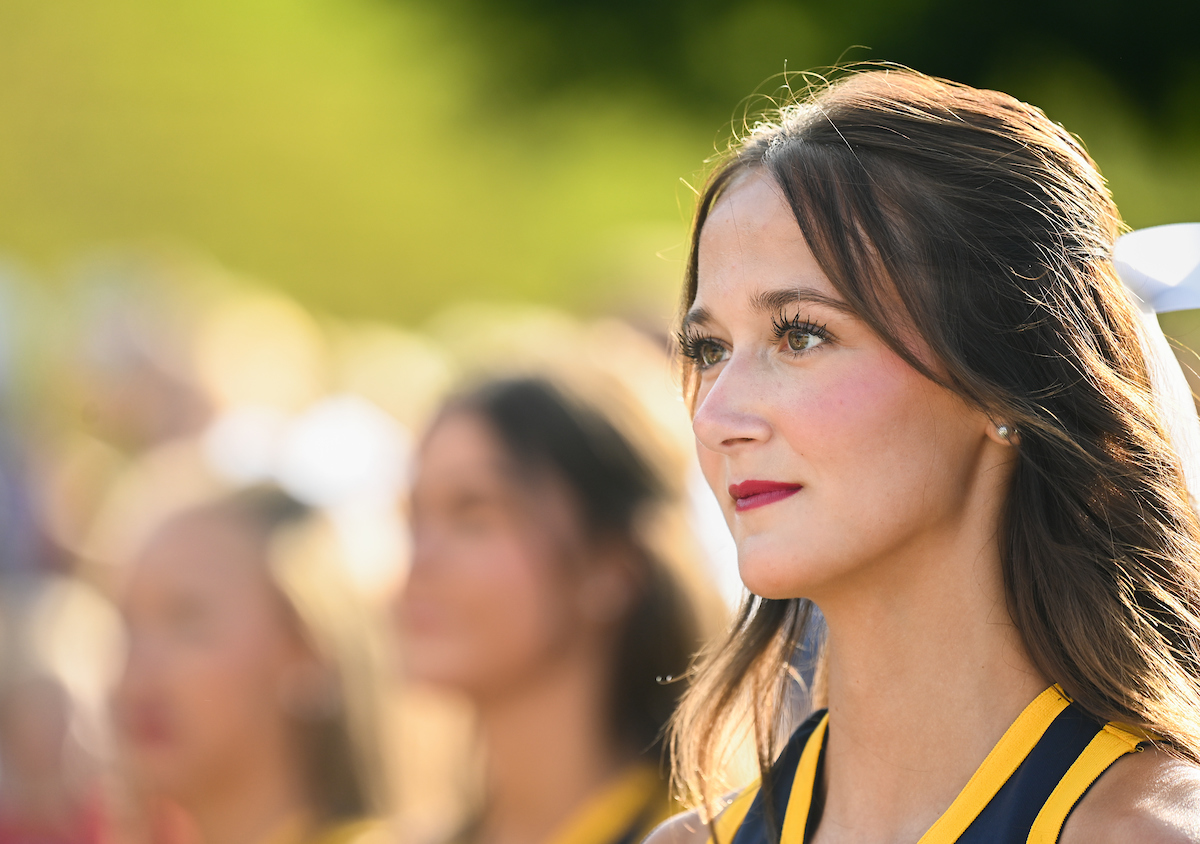 People watch a parade Tuesday, Sept. 3, 2024 to honor UTC student and Olympic Gold medalist Olivia Reeves.