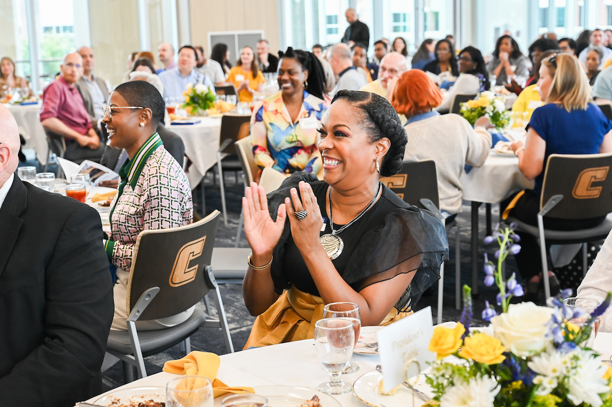 The 2024 Service Awards Luncheon recognized faculty and staff for their years of dedication to UTC.