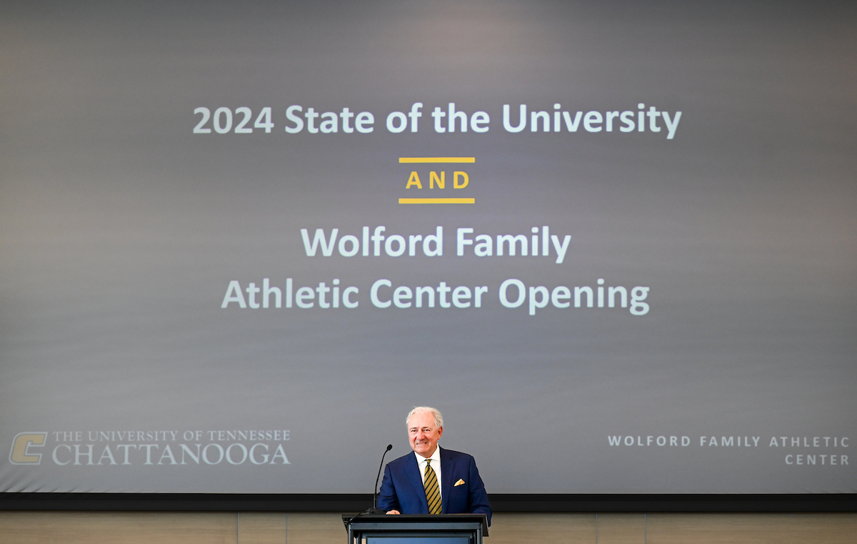 State of the University and Wolford Athletic Center ribbon cutting, Monday, Sept.16, 2024