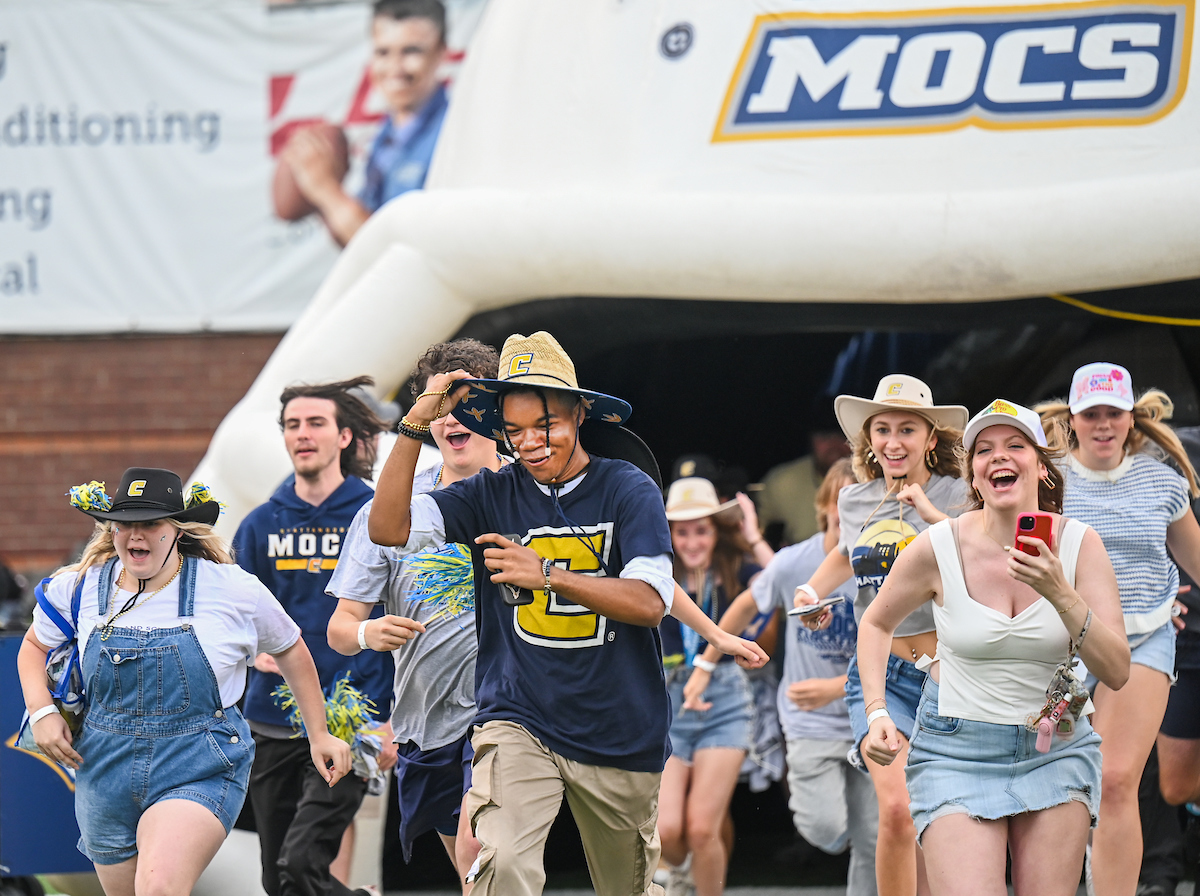First football game against Mercer, Saturday, Sept. 14, 2024 at Finley Stadium.