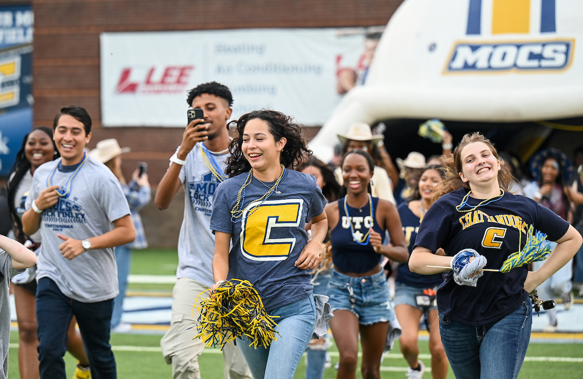 First football game against Mercer, Saturday, Sept. 14, 2024 at Finley Stadium.
