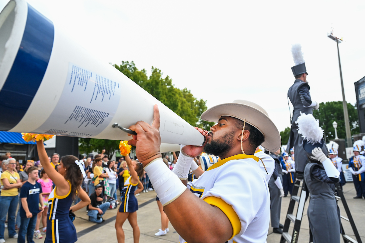 First football game against Mercer, Saturday, Sept. 14, 2024 at Finley Stadium.