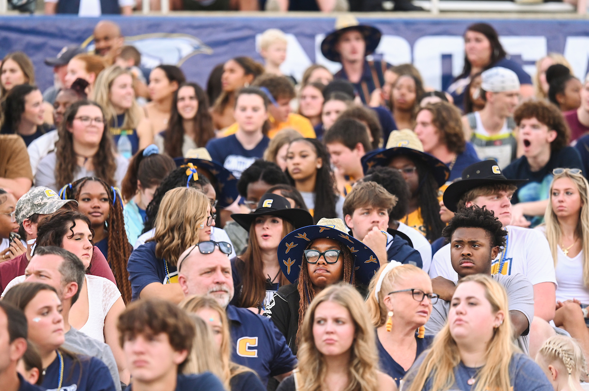 First football game against Mercer, Saturday, Sept. 14, 2024 at Finley Stadium.