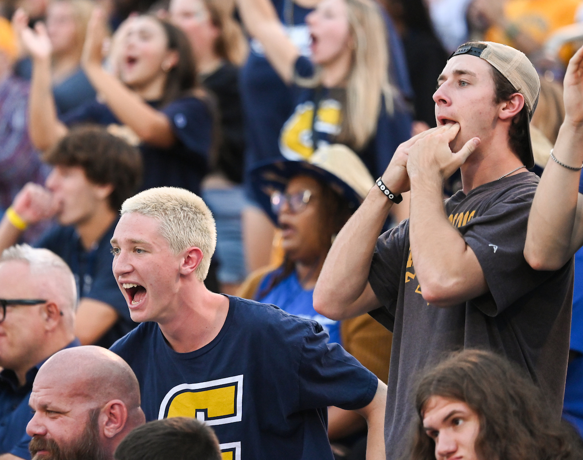 First football game against Mercer, Saturday, Sept. 14, 2024 at Finley Stadium.