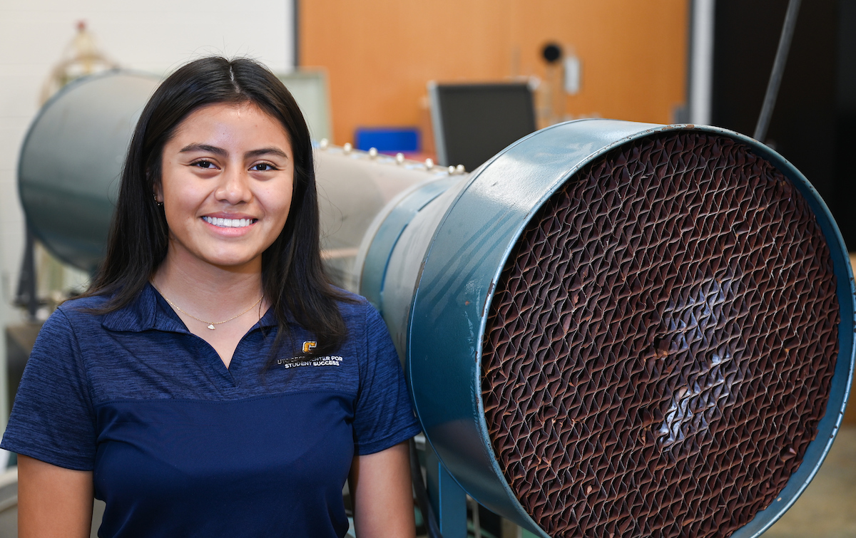 “I want to be able to change the community, whether that be with stormwater like I’m doing right now or working on roadways,” civil engineering major Arly Perez-Morales said. “Just being able to make a difference out in the world so that people can actually see that.”
