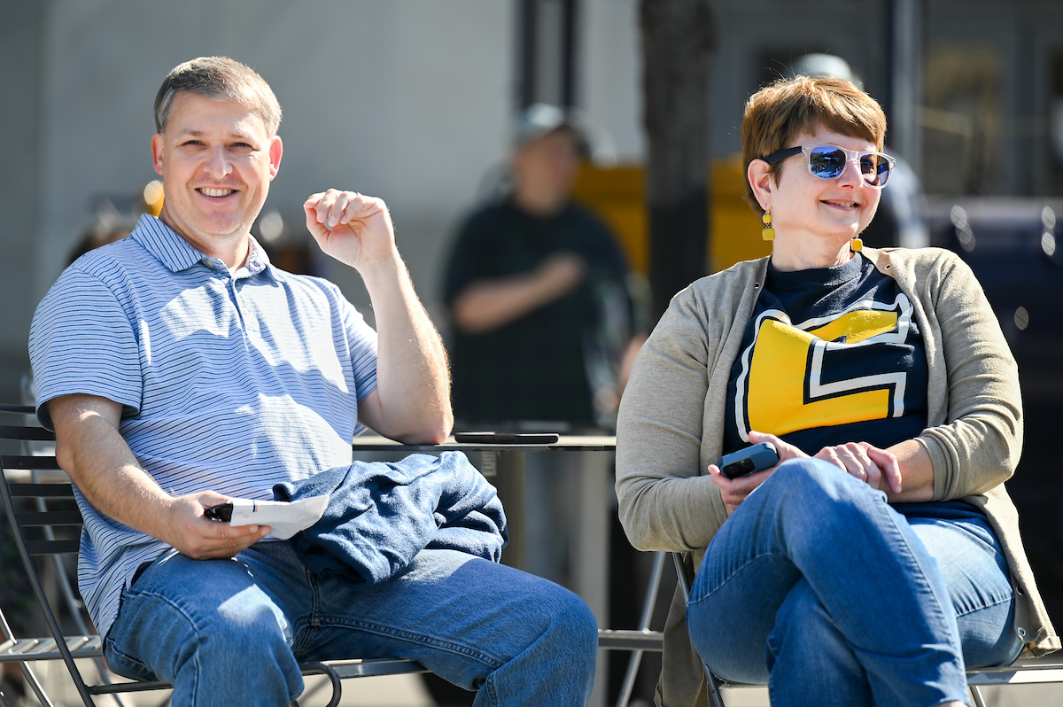 Homecoming pep rally, Friday, Oct. 25, 2024 at Miller Plaza.
