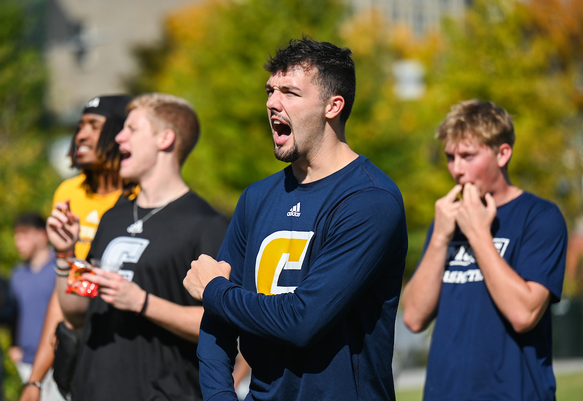 Homecoming pep rally, Friday, Oct. 25, 2024 at Miller Plaza.