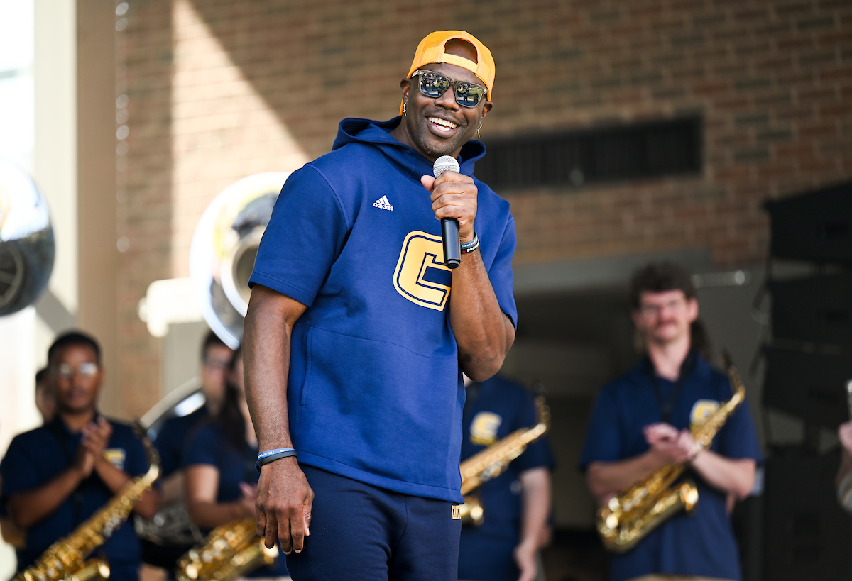 Homecoming pep rally, Friday, Oct. 25, 2024 at Miller Plaza.
