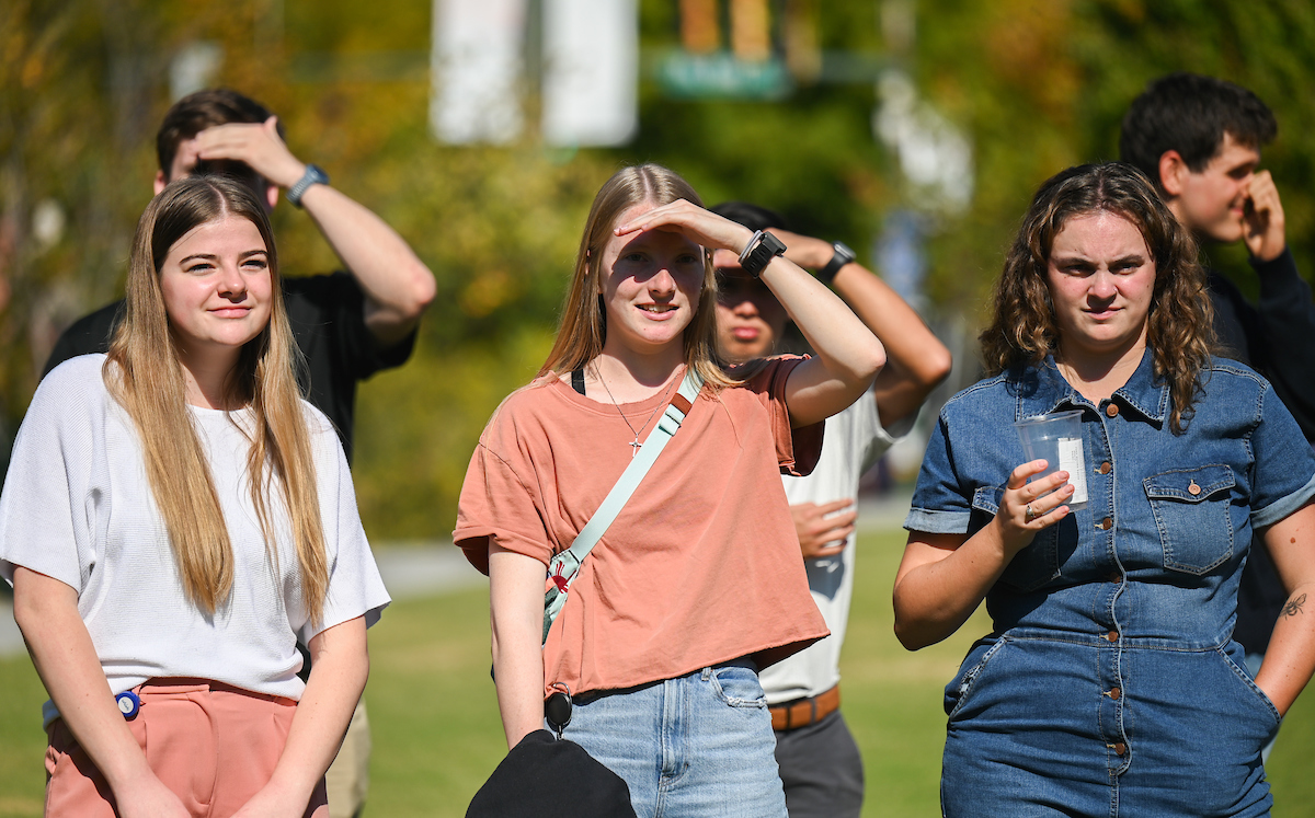 Homecoming pep rally, Friday, Oct. 25, 2024 at Miller Plaza.