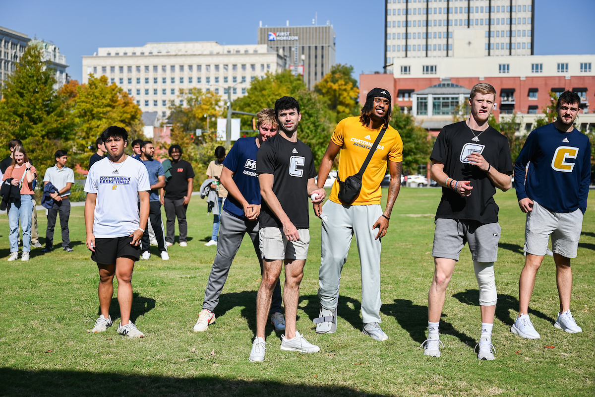 Homecoming pep rally, Friday, Oct. 25, 2024 at Miller Plaza.