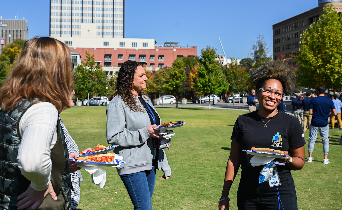 Homecoming pep rally, Friday, Oct. 25, 2024 at Miller Plaza.