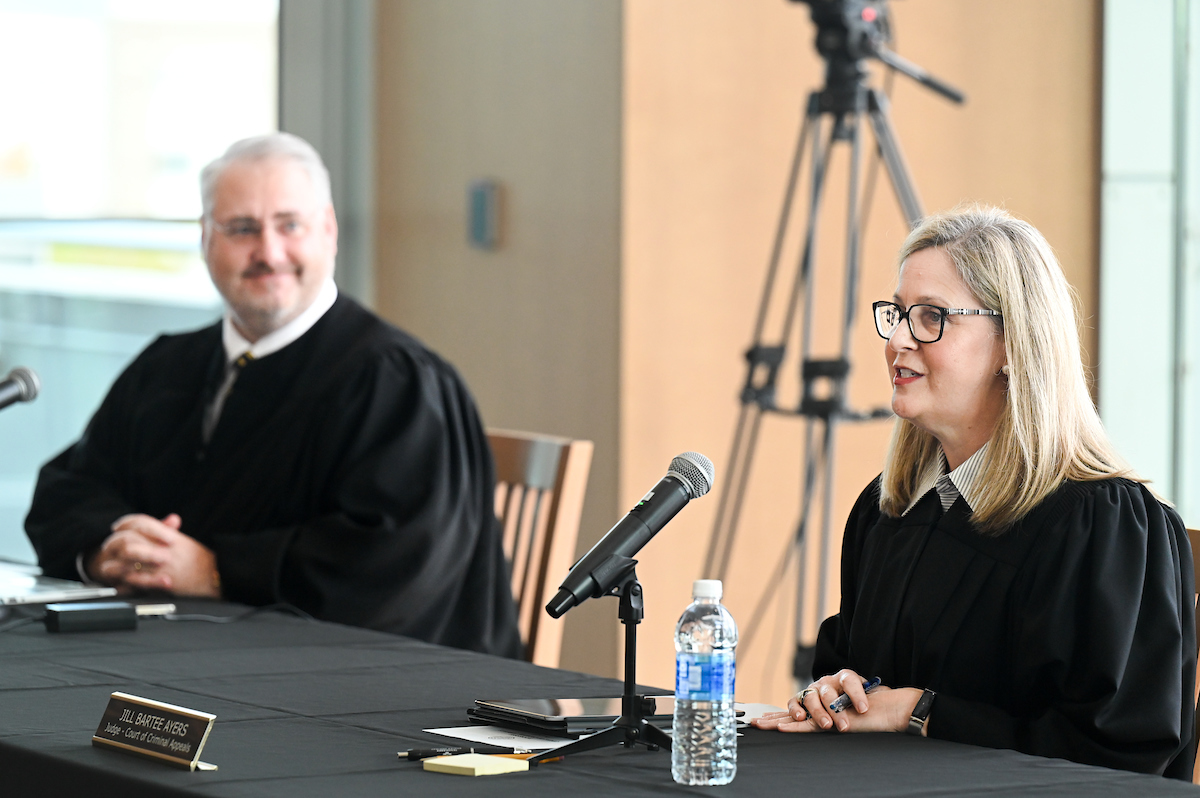 Tennessee Court of Criminal Appeals hears cases Wednesday, Oct. 23, 2024 in the Roth Reading Room.