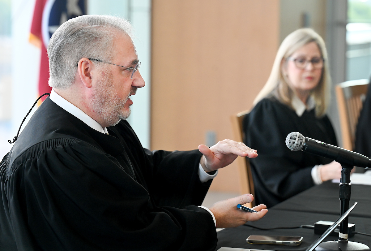 Tennessee Court of Criminal Appeals hears cases Wednesday, Oct. 23, 2024 in the Roth Reading Room.