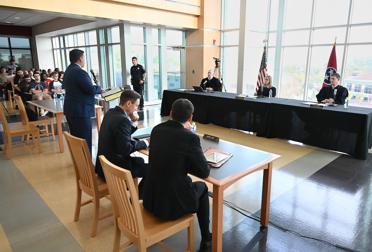 Tennessee Court of Criminal Appeals hears cases Wednesday, Oct. 23, 2024 in the Roth Reading Room.