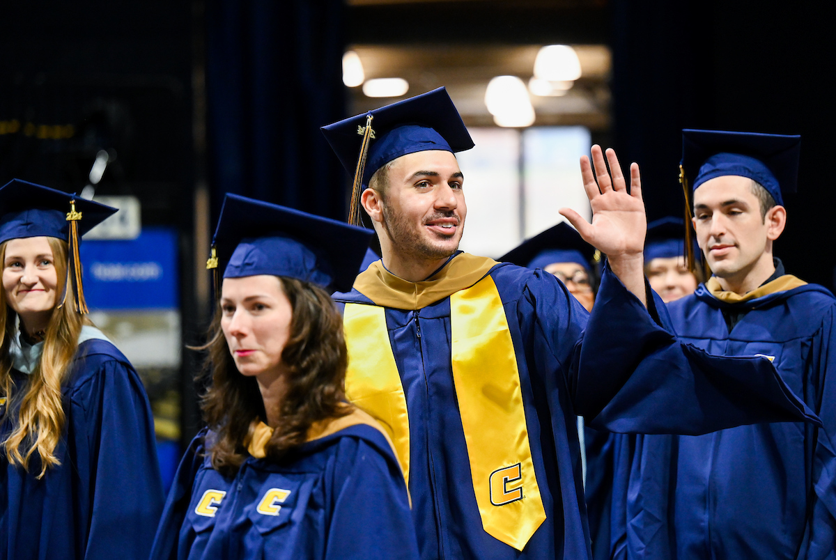 Graduate school graduation, Friday, Dec. 13, 2024 in McKenzie Arena