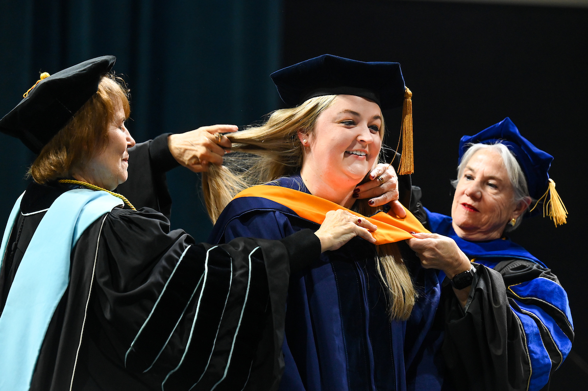 Graduate school graduation, Friday, Dec. 13, 2024 in McKenzie Arena